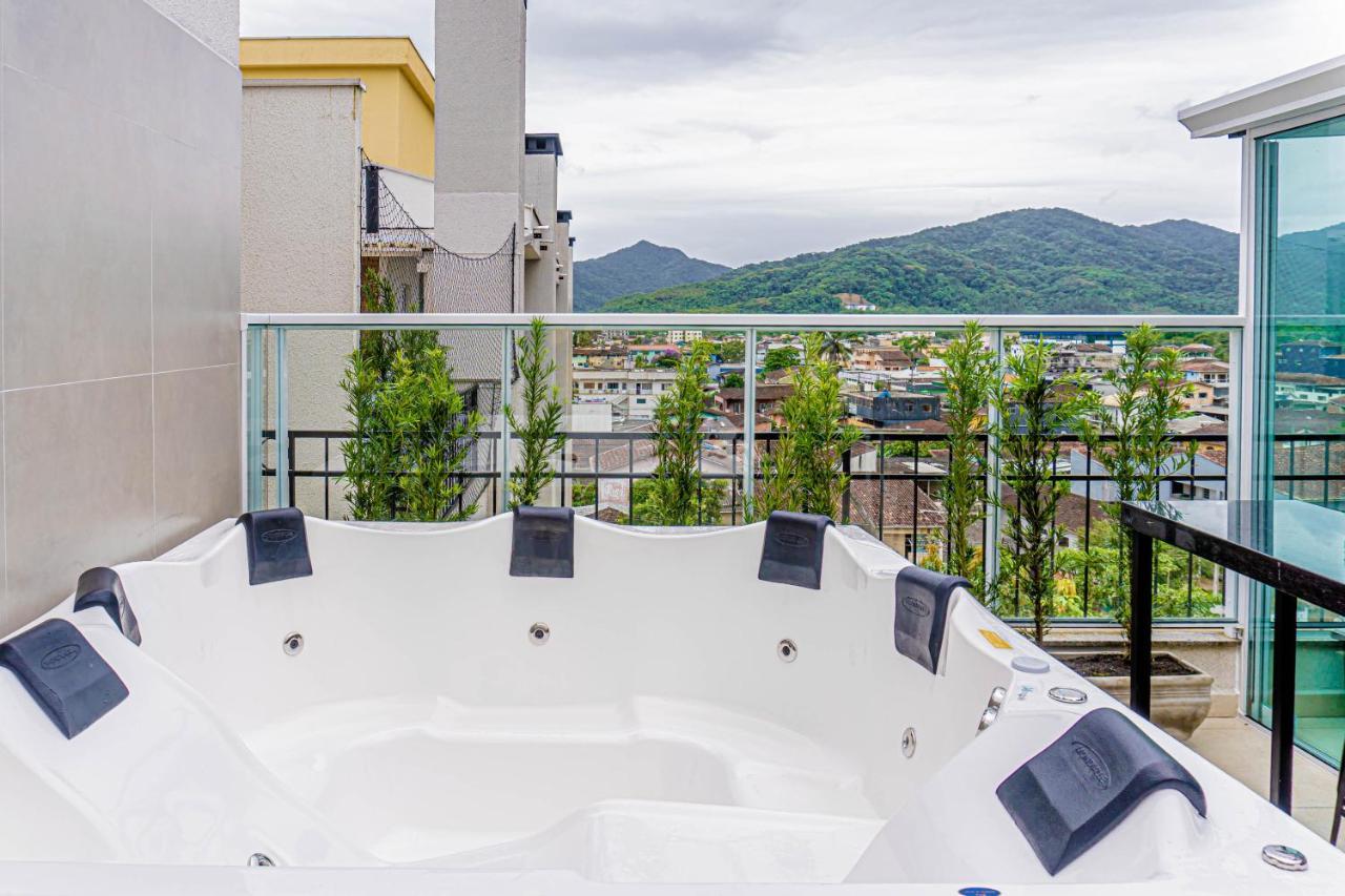 Cobertura Premium Hidro 3Quartos 2Vagas Ubatuba Exterior photo